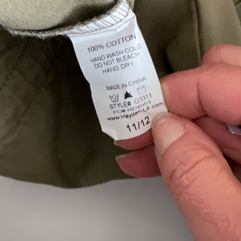 Hayden  Embroidered Cargo Jacket - Picture 7 of 8